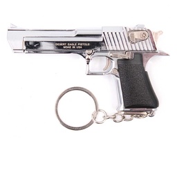 [BH-1580] LLAVERO PISTOLA DESERT EAGLE 8,9 CM PLATA