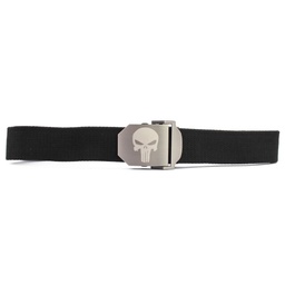 [IW-2114-PU] CINTURON IMMORTAL HEBILLA PUNISHER PLATA