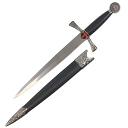 [BH-7018] DAGA BH 7018 TEMPLAR 40CM ACERO NEGRA