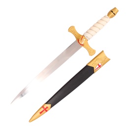 [BH-7021] DAGA BH 7021 TEMPLAR 40CM ACERO NEGRA-DORADA