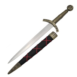 [BH-7027] DAGA BH 7027 TEMPLAR 40CM ACERO NEGRA