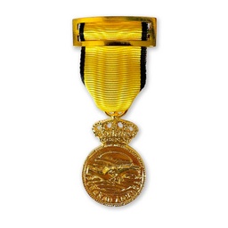 [140912] MEDALLA DANA DORADA