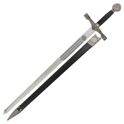 [BH-6048] ESPADA 6048 EXCALIBUR 120CM ACERO NEGRA