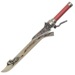 [BH-6053] ESPADA 6053 DMC 63CM ACERO PLATA-ROJA