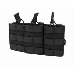 [CRS-042313-BK] POUCH CORSO CARGADOR G36 TRIPLE DAGGER MOLLE NEGRO