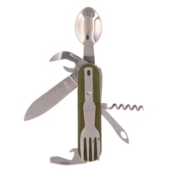 [IW-40868-OD] NAVAJA CUBIERTOS IMMORTAL MK1 C/FUNDA VERDE