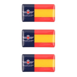 [IW-32111-BL] PEGATINA IMMORTAL 3D 3PCS EJERCITO AIRE