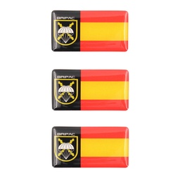 [IW-32132-BK] PEGATINA IMMORTAL 3D 3PCS BRIPAC