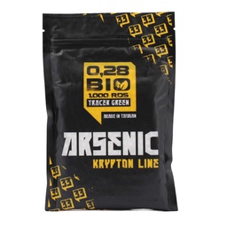 [ARS-16040] BOLAS ARSENIC KRYPTON BIO TRAZADORA 0.28G 1000RDS VERDE