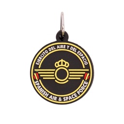 [IW-0333-BK] LLAVERO IMMORTAL PVC EJERCITO AIRE NEGRO