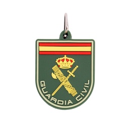 [IW-0336-OD] LLAVERO IMMORTAL PVC GUARDIA CIVIL VERDE