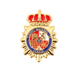[IW-0601-GD] PIN IMMORTAL POLICIA NACIONAL DORADO