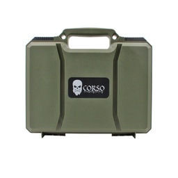 [CRS-800330-OD] MALETIN PISTOLA CORSO RIGIDO CORSAIR MK1 29CM VERDE