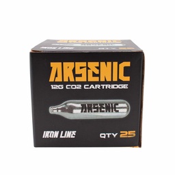 [ARS-15102] BOMBONA ARSENIC CO2 0.12G PACK 25PCS PLATA