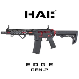[SPE-01-047433-00] FUSIL SPECNA ARMS SA-E39-L EDGE HAL2 GEN.2 NEGRO-ROJO