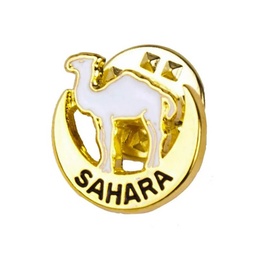 [IW-0611-GD/EH] PIN IMMORTAL SAHARA DORADO BLANCO