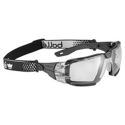[RUSXMN10E] GAFA BOLLE RUSH 2.0 XP CON CINTA NEGRA TRANSPARENTE