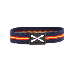 [IW-70534-BL] PULSERA IMMORTAL ELASTICA BORGOÑA AZUL