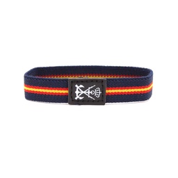 [IW-70537-NVBL] PULSERA IMMORTAL ELASTICA INFANTERIA MARINA AZUL
