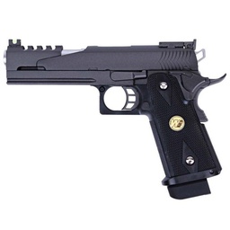 [WE-H005B] PISTOLA WE HI-CAPA 5.1 B FULL METAL NEGRA