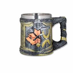 [39896] TAZA RESINA TOLE10 GLADIADORES