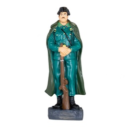 [39903] FIGURA RESINA TOLE10 GUARDIA CIVIL CAPOTE