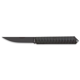 [25303] NAVAJA ALBAINOX CIERRE PISTON 8CM NEGRA
