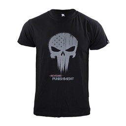 CAMISETA IMMORTAL REVENGE PUNISHMENT NEGRA