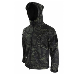CHAQUETA CORSO BONNY SOFTSHELL MULTICAM BLACK
