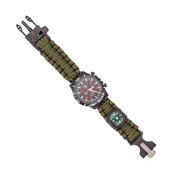 [IW-0501-OD] RELOJ PARACORD IMMORTAL VERDE