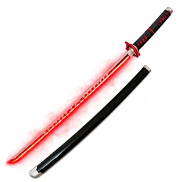 [BH-3116] KATANA BH MADERA LED HUMO 3116 DMSY 103CM NEGRA