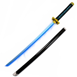 [BH-3117] KATANA BH MADERA LED HUMO 3117 DMSY 103CM NEGRA