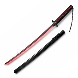 [BH-3133] KATANA BH MADERA LED HUMO 3133 OPC 103CM NEGRA