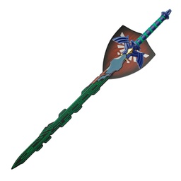 [BH-6075] ESPADA BH 6075 ZLD 100CM ACERO AZUL-VERDE