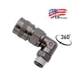 [BA-HPA-ELBOW360-US] ADAPTADOR CODO GIRATORIO HPA BALYSTIK HEMBRA 1/8 NPT US