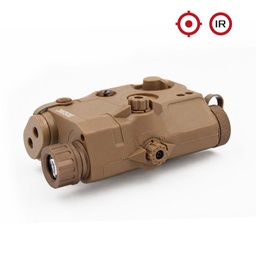 [ARS-32115-DE] LINTERNA TACTICA ARSENIC ANPEQ LASER ROJO TAN