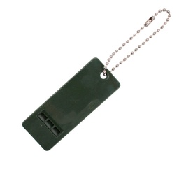 [IW-6071-OD] SILBATO IMMORTAL PLANO CON CADENA VERDE