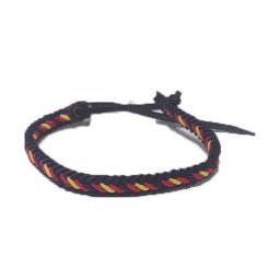 [111734] PULSERA ESPAÑA TERMINAL CUERO MARINO
