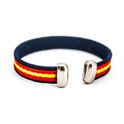 [300288-NVBL] PULSERA ESPAÑA METALICA GR. MARINO