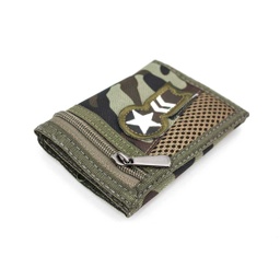 [189903] CARTERA ESTRELLA C/CADENA GALON CAMO HOJAS