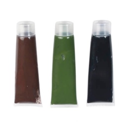 [130921] PINTURA OTAN 3PCS NEGRO-VERDE-MARRON