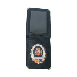 [300190-SP] CARTERA PIEL PLACA SEGURIDAD PRIVADA