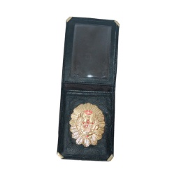 [300190-TE] CARTERA PIEL PLACA TODOS EJERCITOS