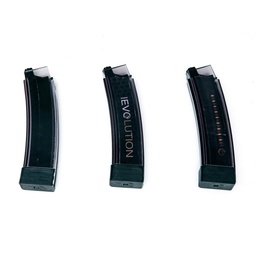 [18399A] CARGADOR FUSIL ASG SCORPION EVO 75RDS 3PCS NEGRO