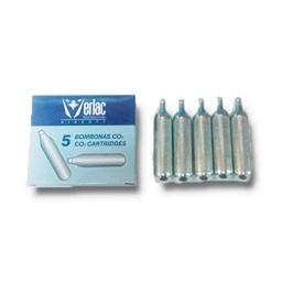 [35355] BOMBONA CO2 VERLAC 0.12G 5PCS PLATA