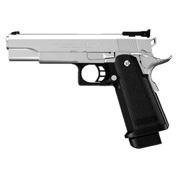 [TM142320] PISTOLA MARUI HI-CAPA 5.1 NEGRA-PLATA