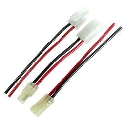 [TM179142] ADAPTADOR MARUI TAMIYA MACHO-HEMBRA ROJO