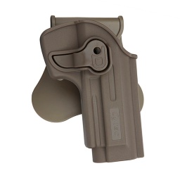 [CZ0692/CY-T92F] FUNDA PISTOLA RIGIDA ESTILO CYTAC BERETTA 92 TAN