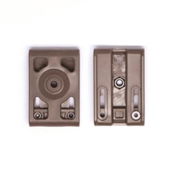 [18566A/CY-BC] ADAPTADOR CLIP PISTOLA RIGIDO CINTURON CYTAC TAN