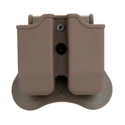 [CYMP-G3F] FUNDA CARGADOR RIGIDA CYTAC GLOCK TAN